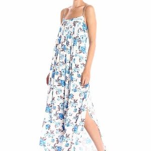 Arc nc. Floral Smock Maxi Dress